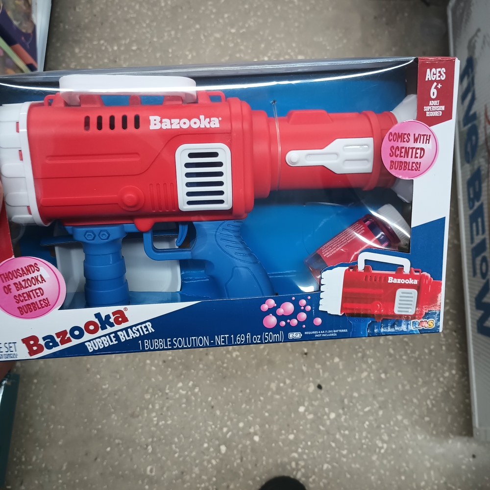 Red and Blue Bubble Blaster